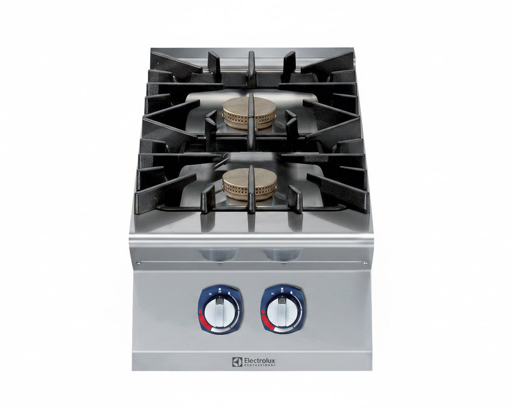 SONDERPOSTEN 2-FLAMMEN-(10 KW)-GAS-TISCHHERD 400 MM | PNC 391001