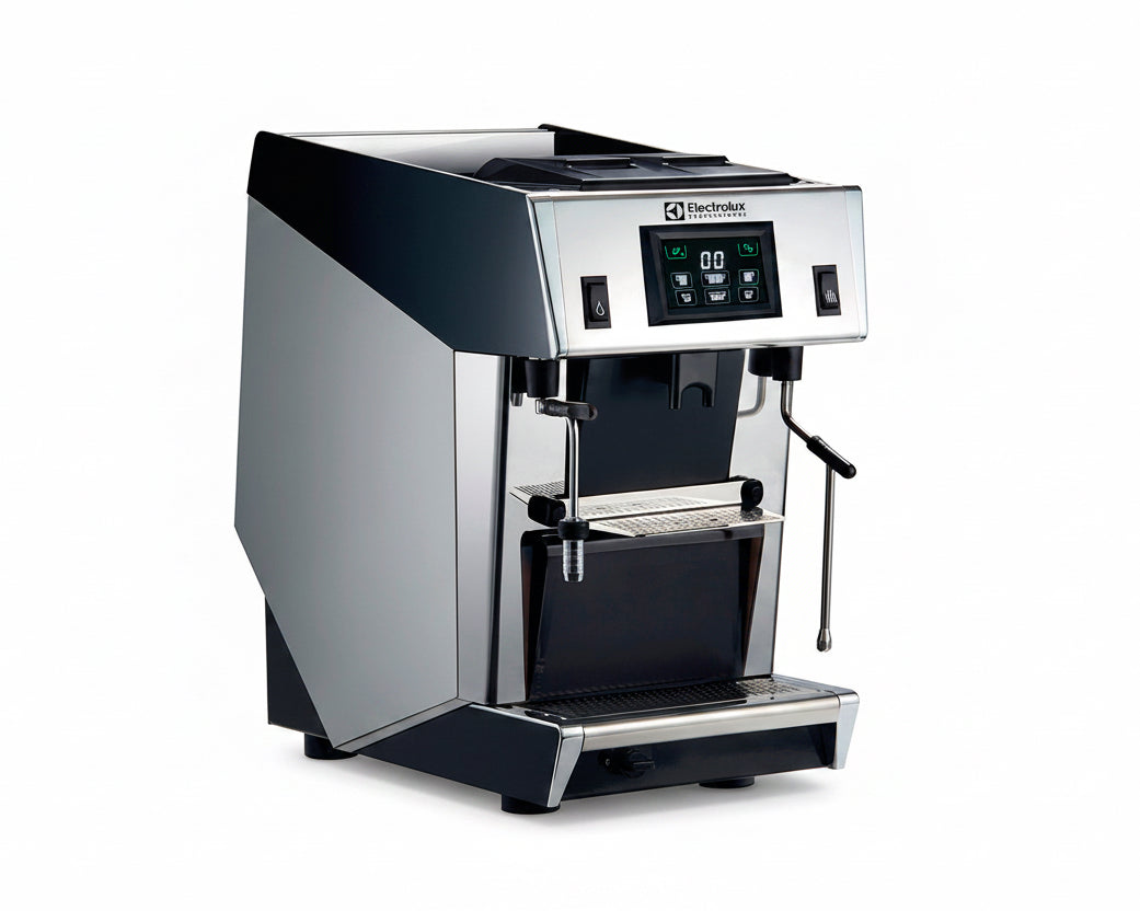 Sonderposten PONY ESPRESSO KAFFEE POD MASCHINE E-1GROUP 2PODS/CUPS-6.3LT BOILER-2DOSING PROG.- HOTWATER&STEAM WAND | PNC 602530